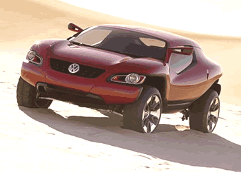 VW Concept T rally aracı gibi
