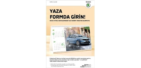 Skoda’dan yaz bakım kampanyası