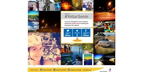 Total’den Instagram’a özel yepyeni yarışma: Yollar Senin!