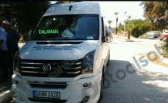 Muğla BB Satılık Minibüs Hatı Volkswagen Crafter