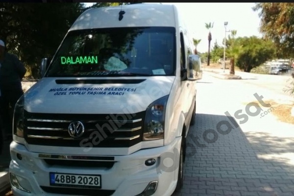 Muğla BB Satılık Minibüs Hatı Volkswagen Crafter