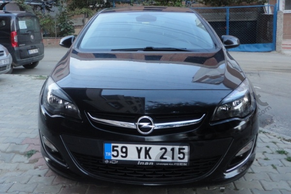 2012 Opel Astra J kasa,1.4Turbo,ortalama yakıt 6 litre /100km