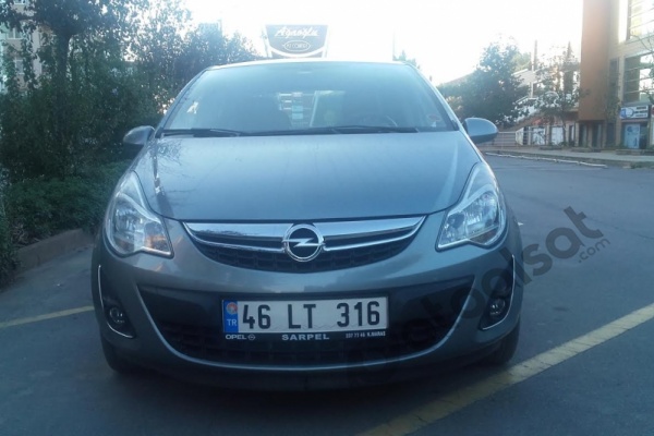 ŞOK..ŞOK..ŞOK..FLAŞ..FLAŞ..FLAŞ 0 km. ayarında 2012 model tam otomatik Opel CORSA